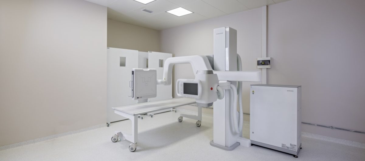 Рентген на аппарате Samsung XGEO GU 60A в клинике Ланцетъ, Геленджик